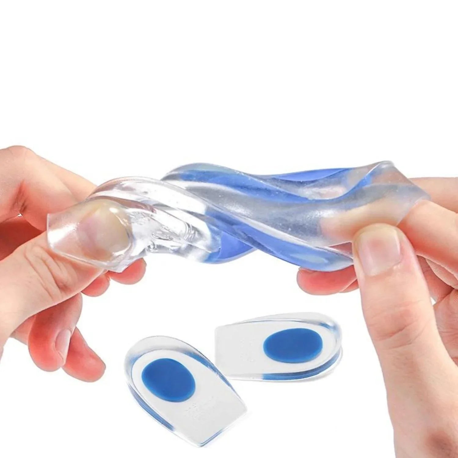 SiliComfort – Cuscinetti per tallone - 35 - Blu