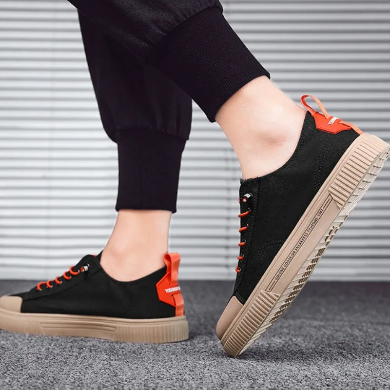 Vulcan – Sneakers comode - Nero - 40