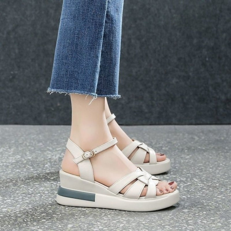 Amelie – Sandali comodi - Bianco sporco - 36