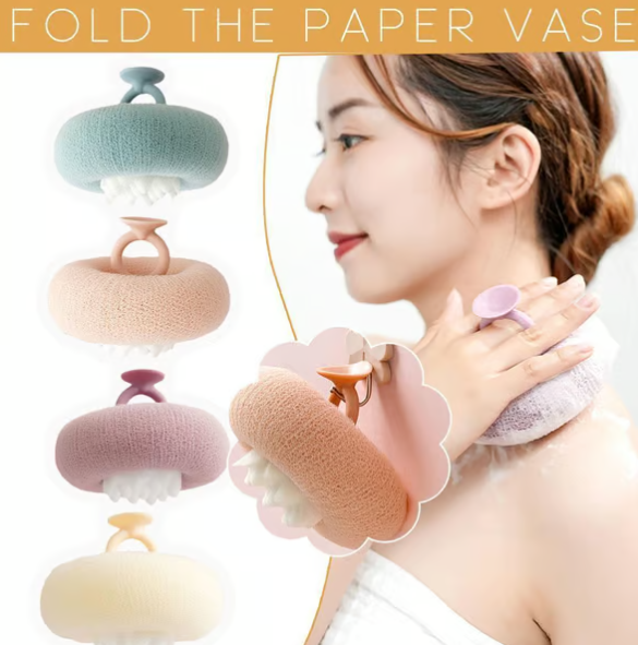 Super Soft Sunflower Suction Cup Bath Ball