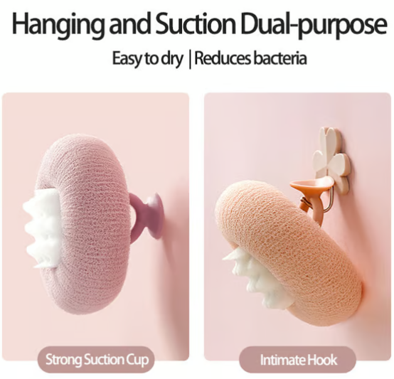 Super Soft Sunflower Suction Cup Bath Ball
