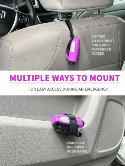 Emergency Window Breaker & Seatbelt Cutter