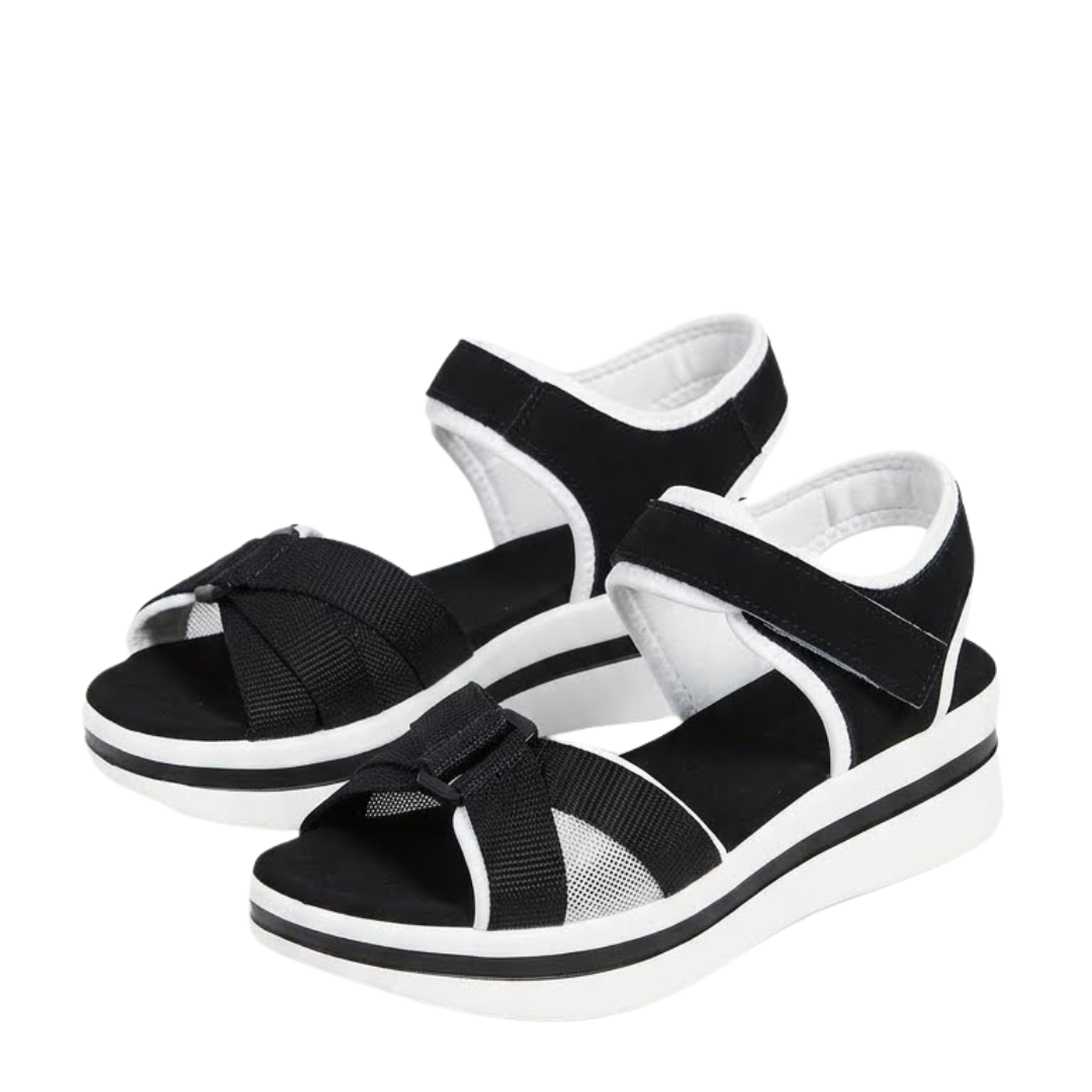 Levity – Sandali comodi - Nero - 36