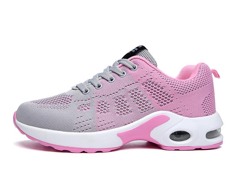 SportAir – Sneakers sportive comode - Grigio/Rosa - 36