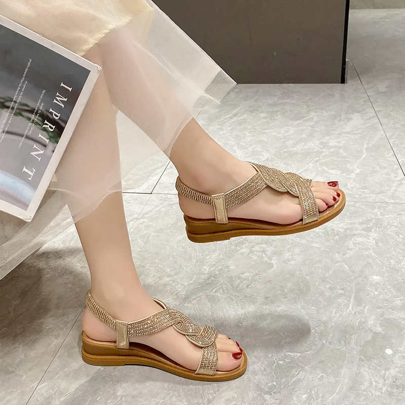 Jasmine – Sandali comodi - Oro - 39