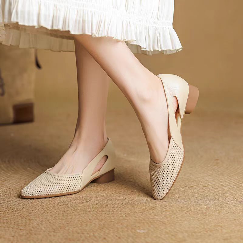 Mia – Scarpe comode - Beige - 35