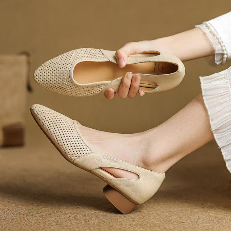 Mia – Scarpe comode - Beige - 37
