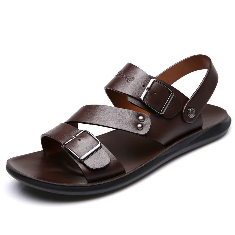 Minos – Sandali comodi - Nero - 43