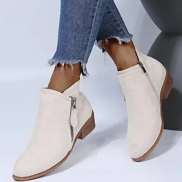 Flora – Stivali comodi - Beige - 37