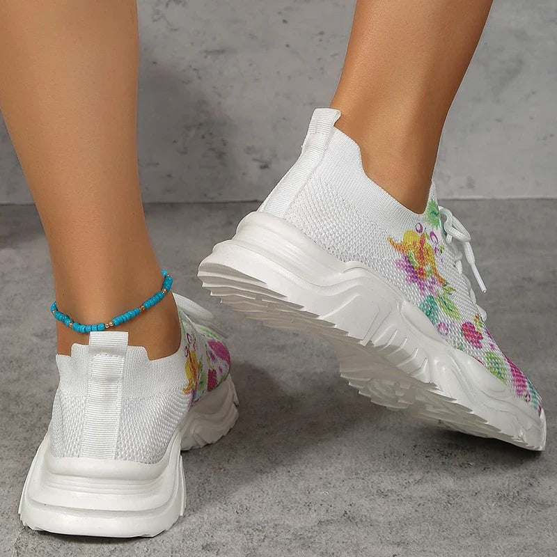FloralMov – Sneakers comode - Multicolore - 40