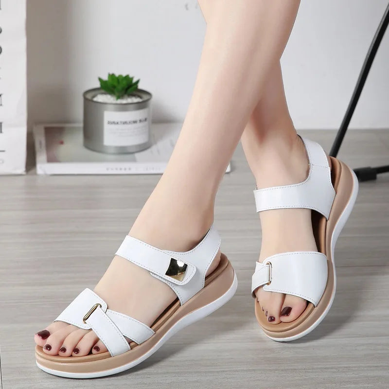 Korean – Sandali comodi - Beige - 36