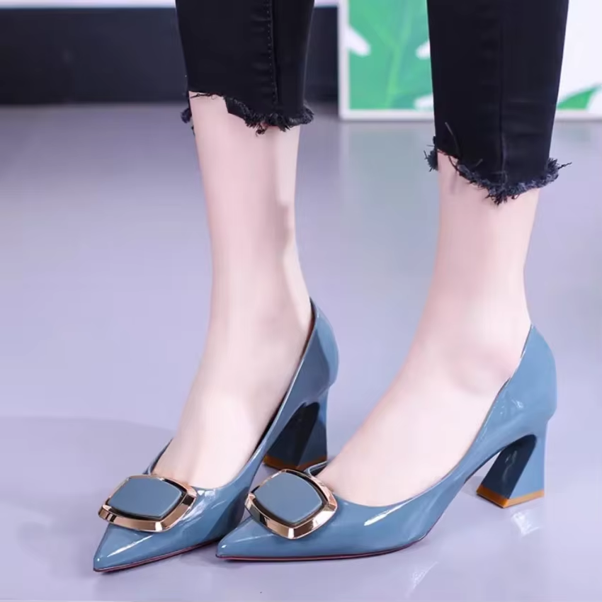 Vitalle – Scarpe con tacco comode - Nero - 37