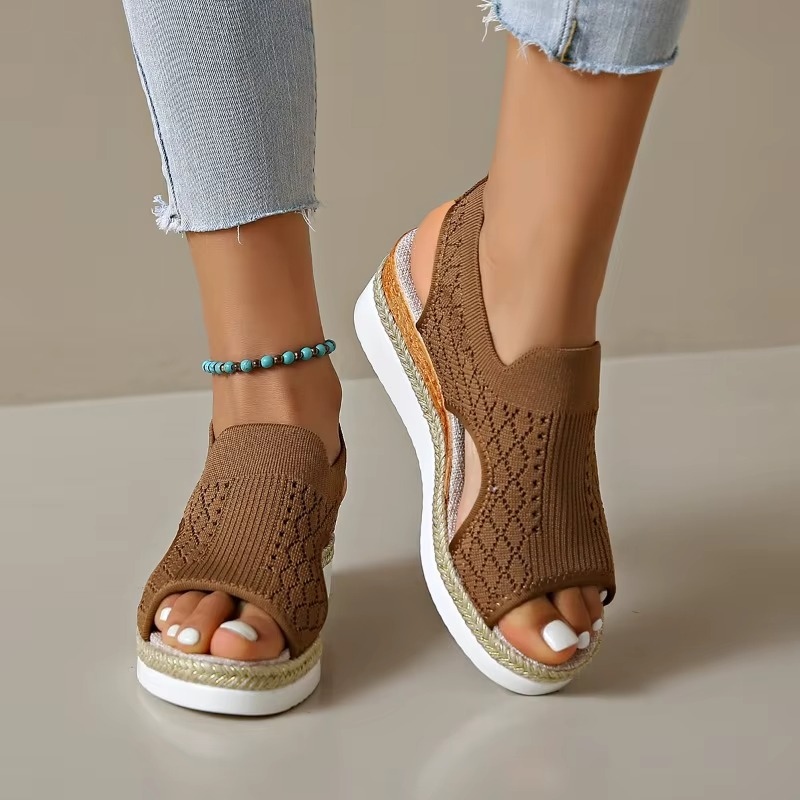 FlexBella – Sandali comodi - Bianco - 38