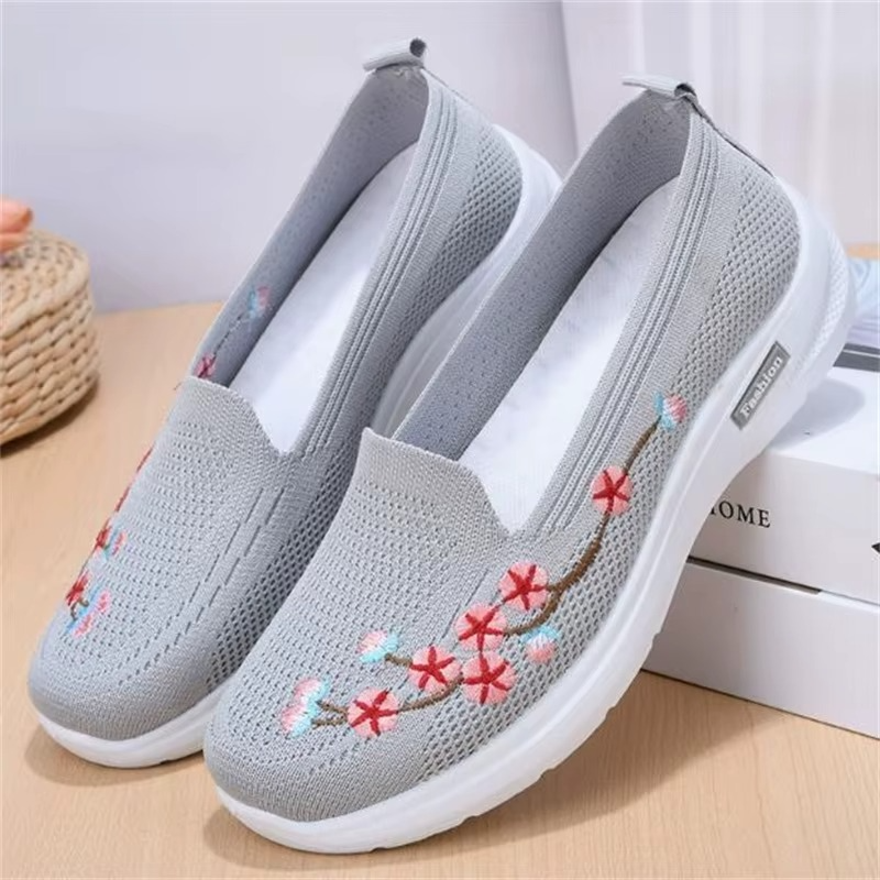 Flower – Sneakers comode - Nero - 42