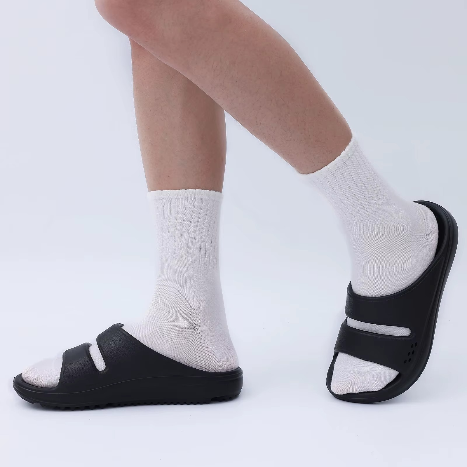 FlexWalk – Ciabatte comode - Nero - 38