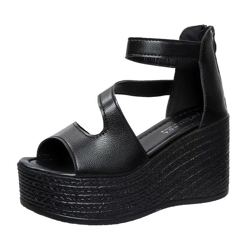Amarilis – Sandali comodi - Nero - 35