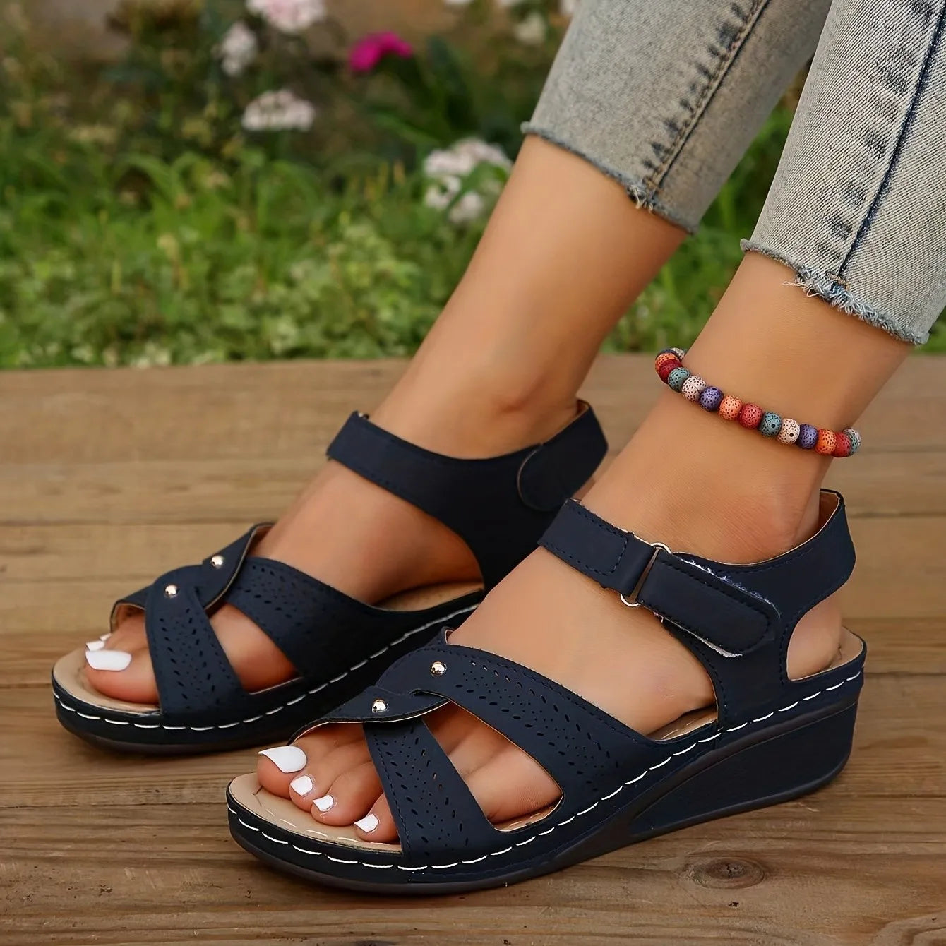 Ana – Sandali comodi - Beige - 39