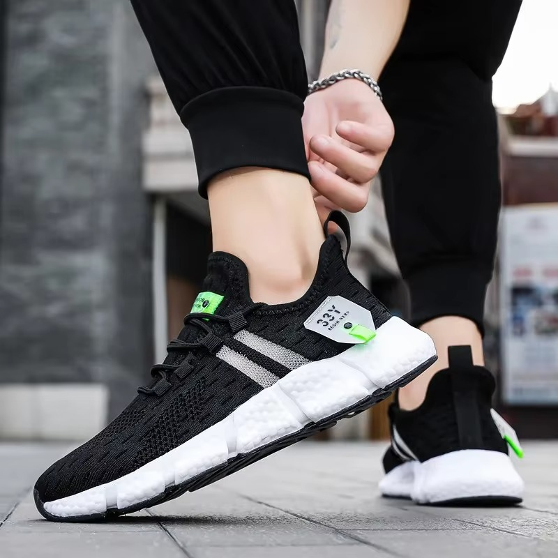 Airplus – Sneakers comode - Nero/Bianco - 44