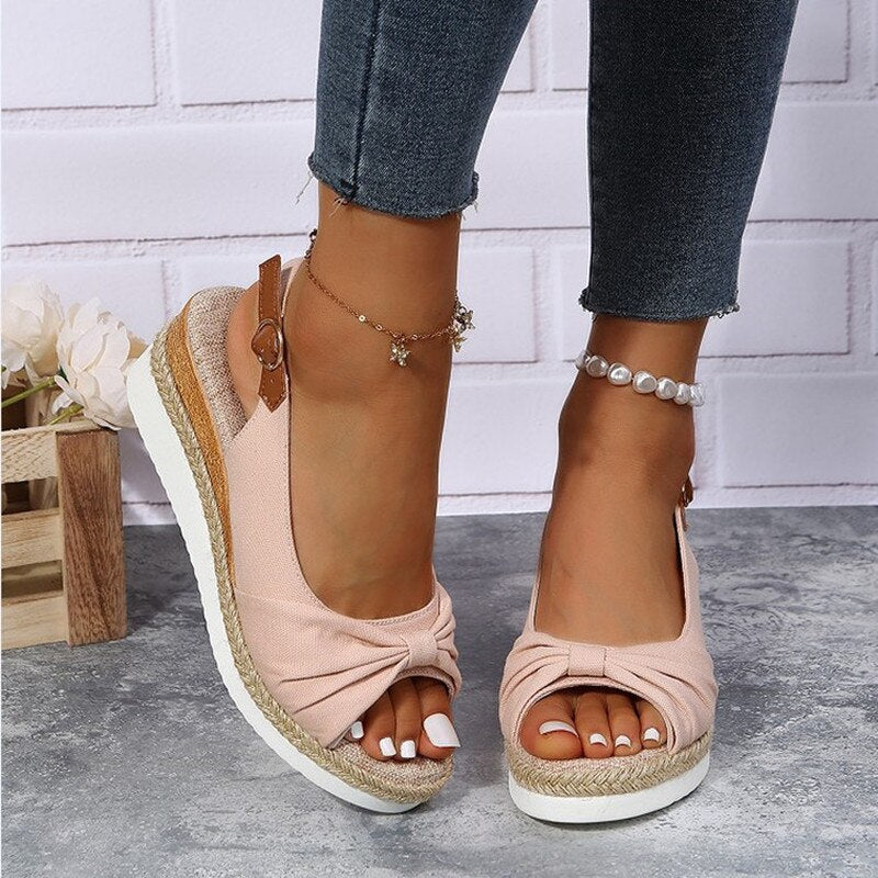 Glamour – Sandali comodi - Nero - 40