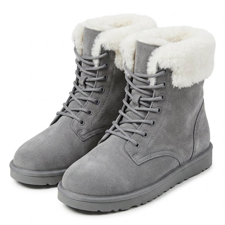 LondonLuxe – Stivali comodi - Grigio - 36