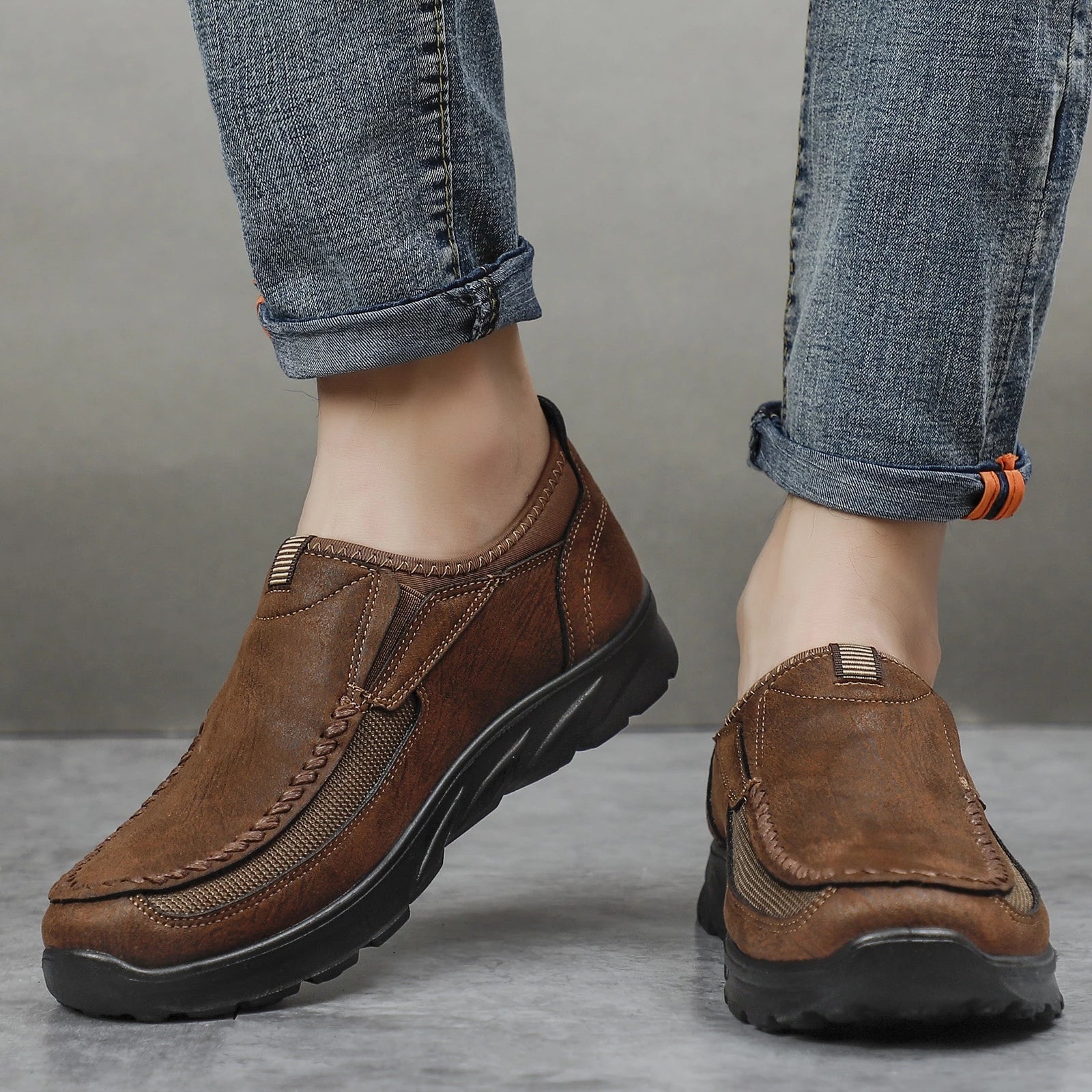 Winston Classic – Sneakers comode - Marrone - 40