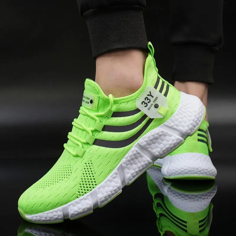 RunFit – Sneakers comode - Nero/Bianco - 39