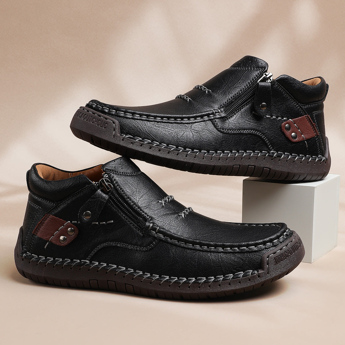 Magnus – Sneakers comode - Marrone - 40