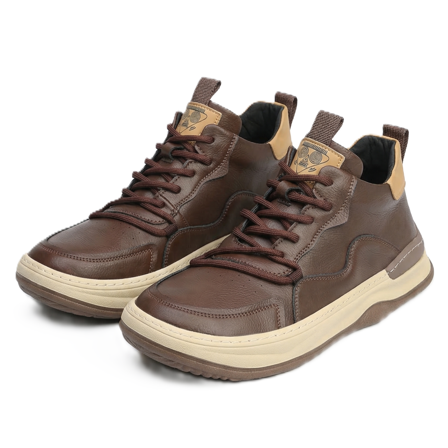 Miguel – Sneakers comode - Marrone - 36