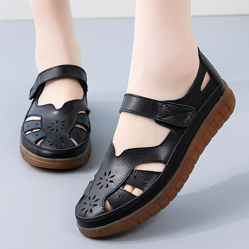 Luna – Sandali comodi – Modello 2 - Marrone - 38