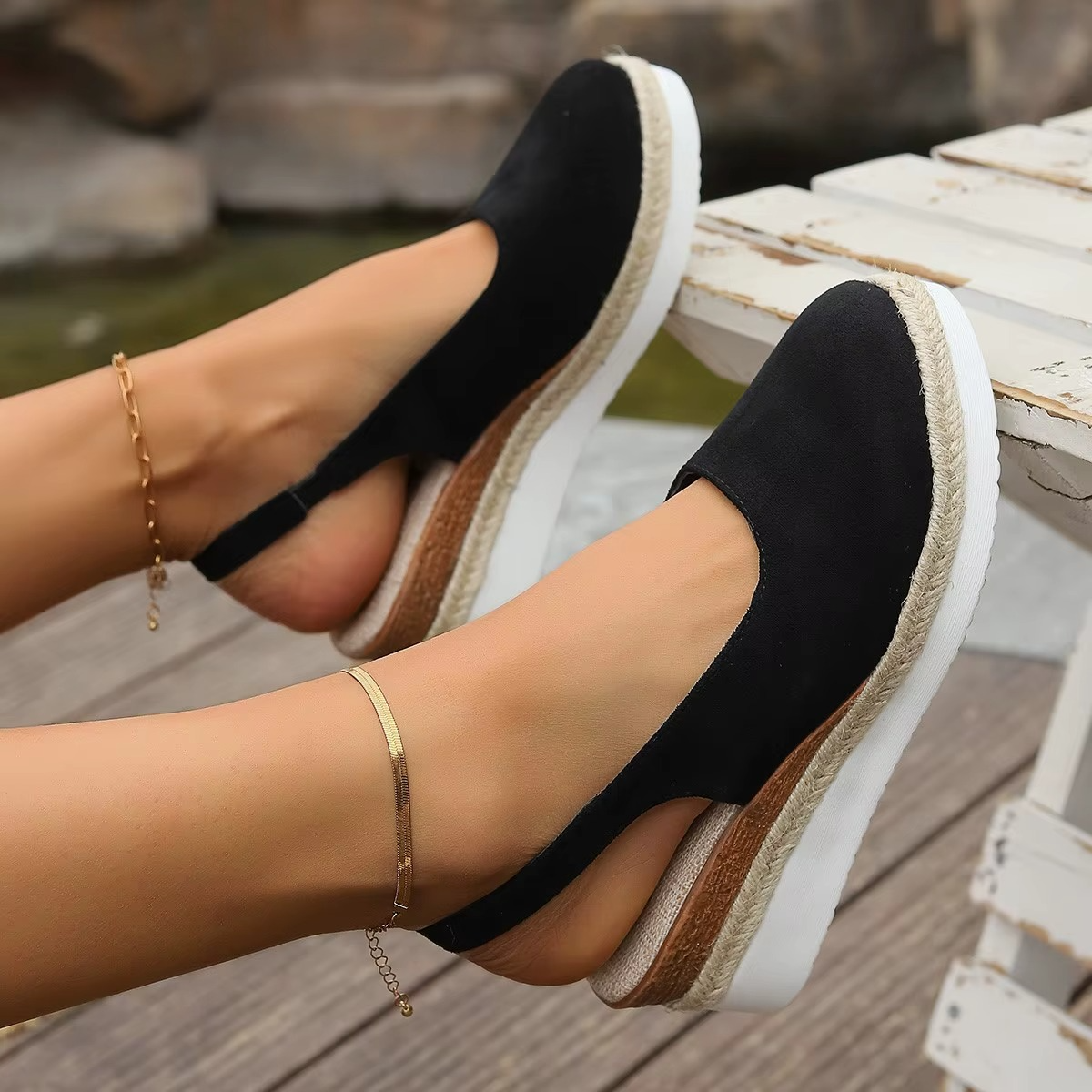 Mariam – Sandali comodi - Nero - 41