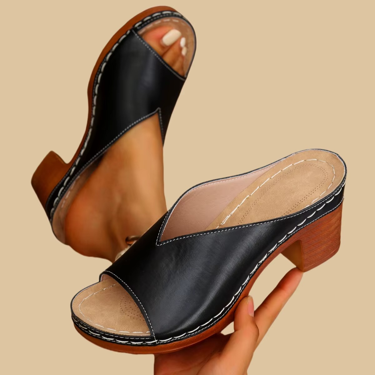Zarah – Sandali comodi - Bianco - 43