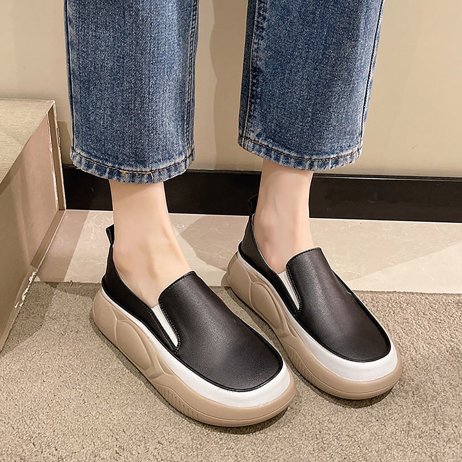 Aurora – Sneakers comode - Bianco - 38