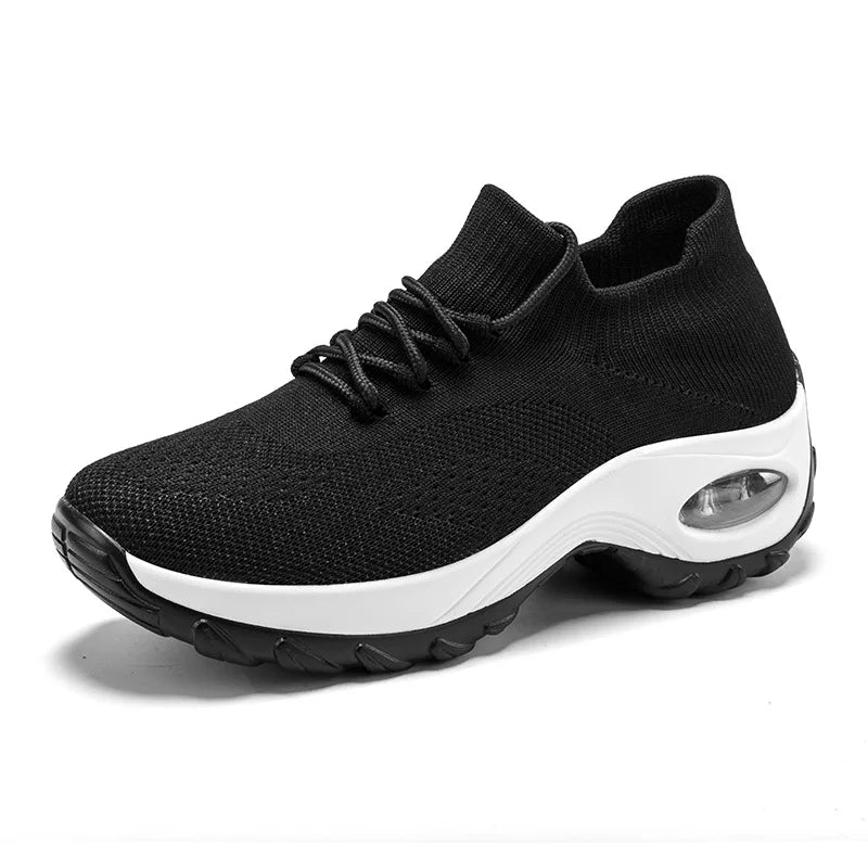 Ortobalance – Sneakers comode - Nero/Bianco - 35