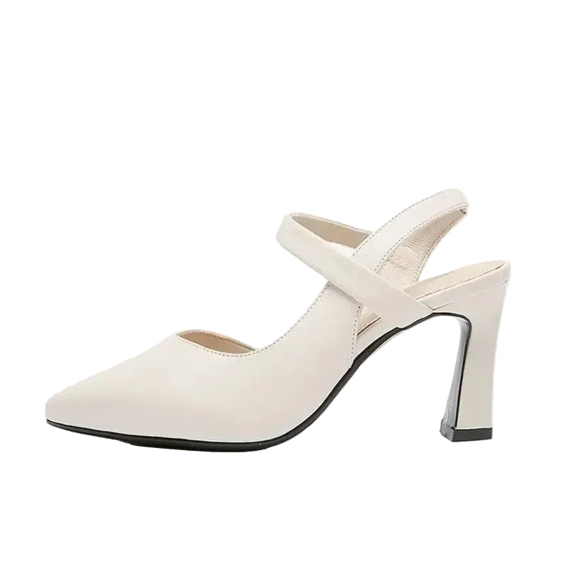 Royal – Scarpe con tacco comode - Bianco - 34
