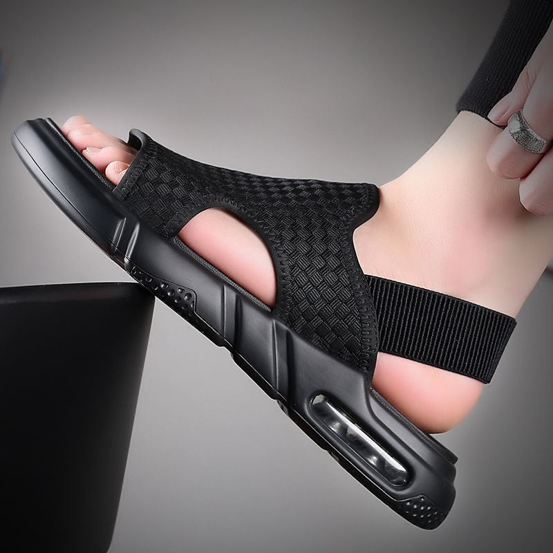 OrthoMen – Sandali comodi - Nero - 37