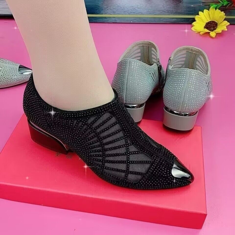 Glamour – Scarpe comode - Nero - 39