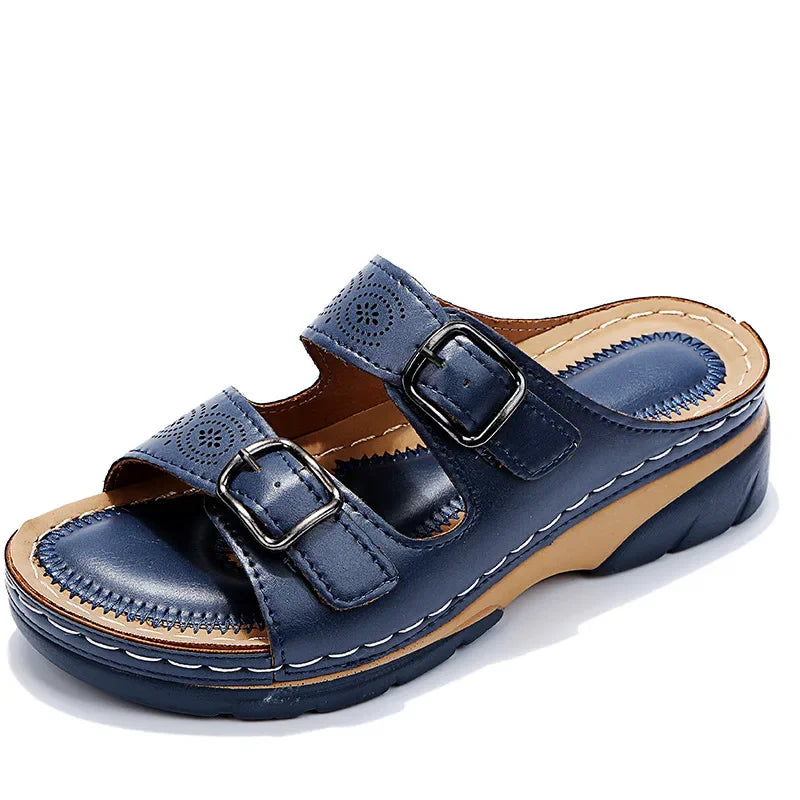 Via Confort – Sandali comodi - Marrone - 43