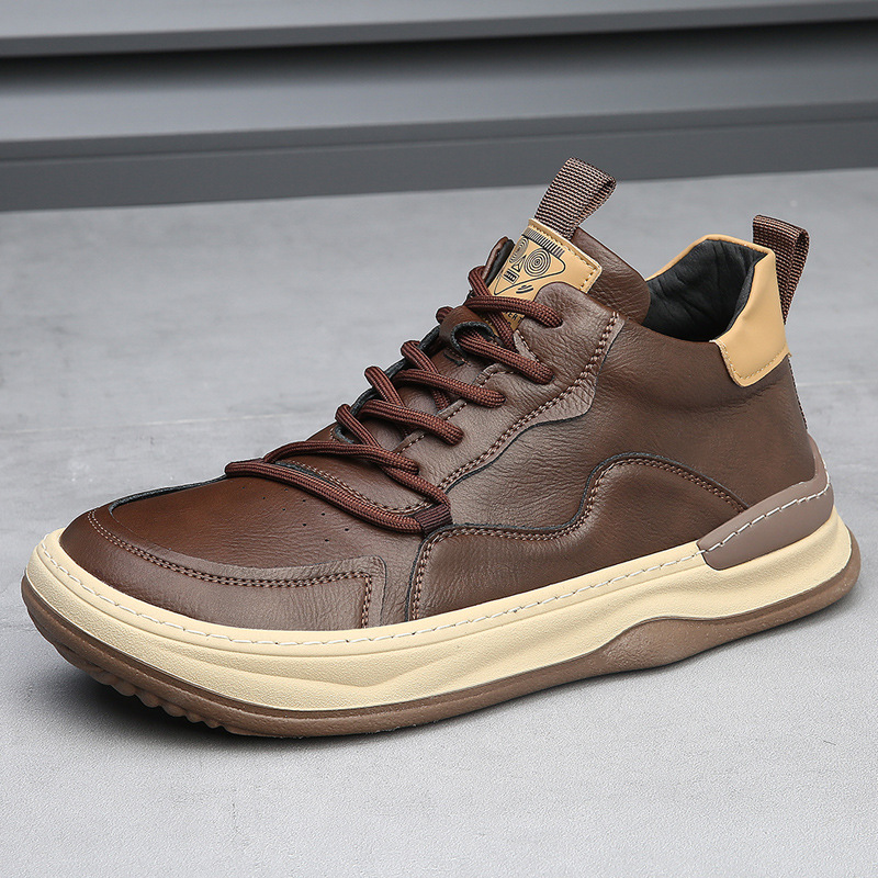 Miguel – Sneakers comode - Marrone - 42