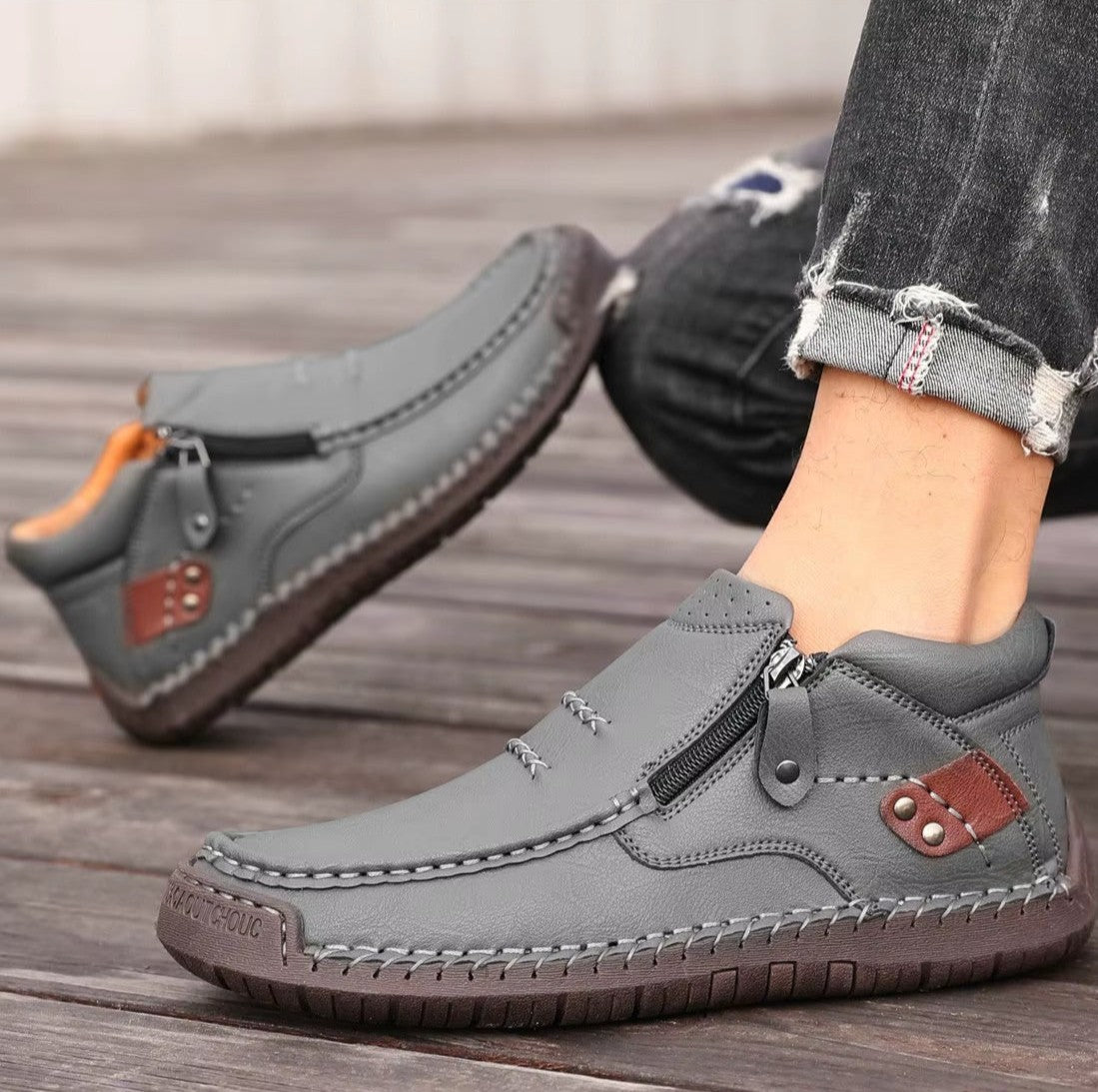 Magnus – Sneakers comode - Marrone - 38