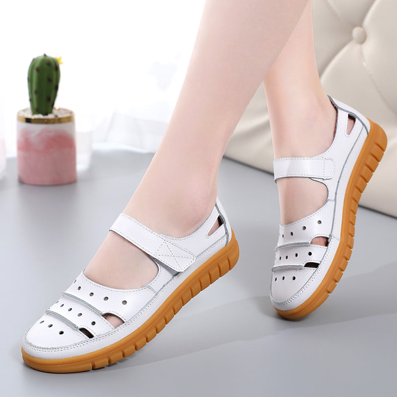 Retro – Sandali comodi - Beige - 38