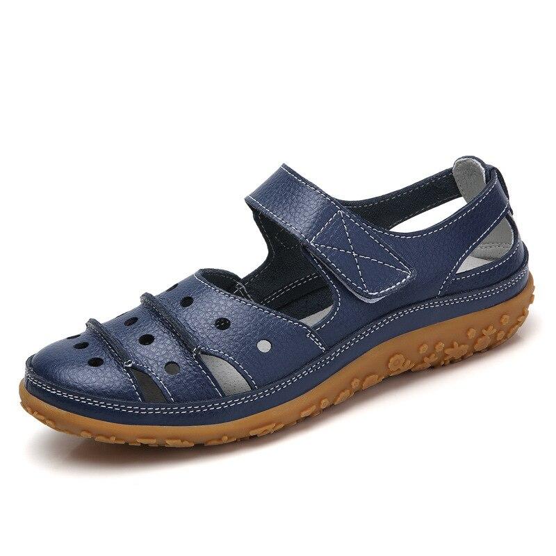 Retro – Sandali comodi - Nero - 36