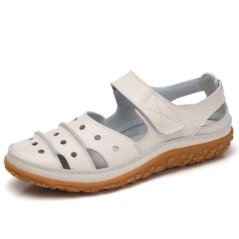 Retro – Sandali comodi - Beige - 36