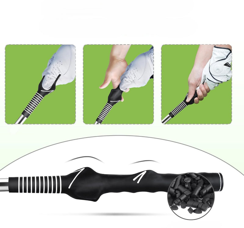 Retractable Golf Swing Training Aid