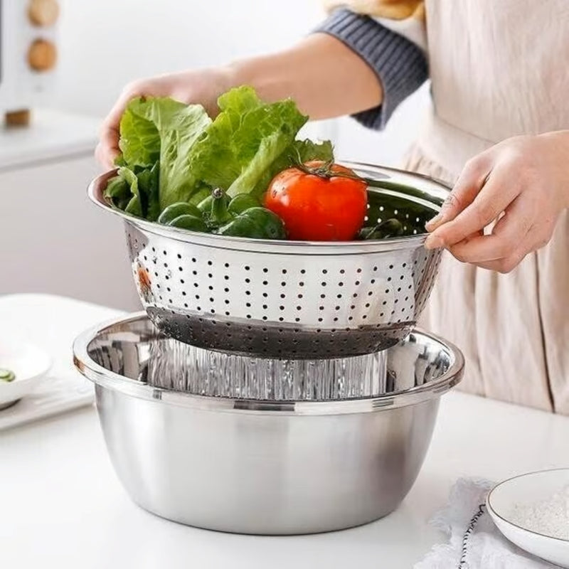 Multifunctional stainless steel basin