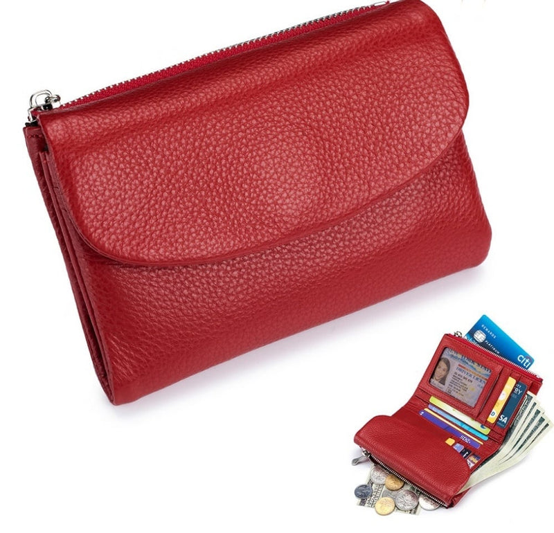Pebble Leather Wallet