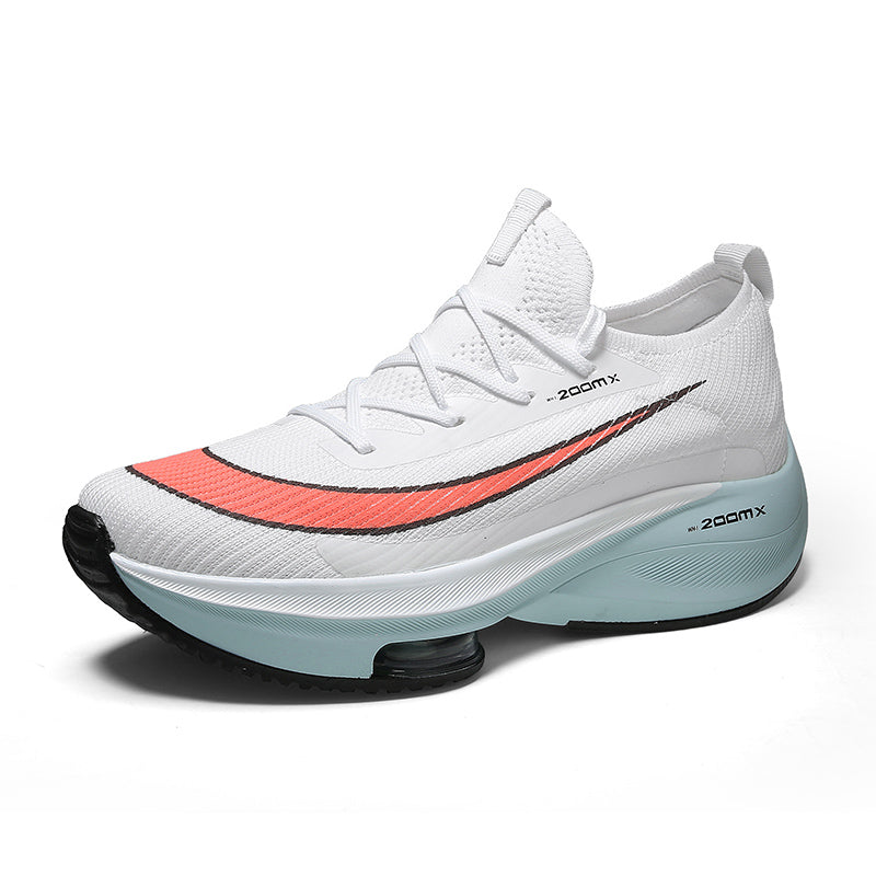 RunPro – Sneakers comode - Bianco/Arancione - 34