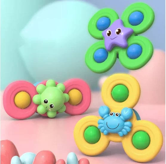 Suction Cup Spinner Toys