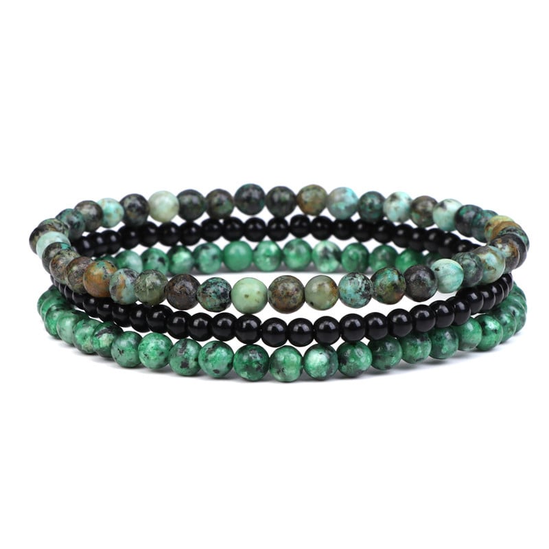Amethyst Stress Relief Bracelet Set
