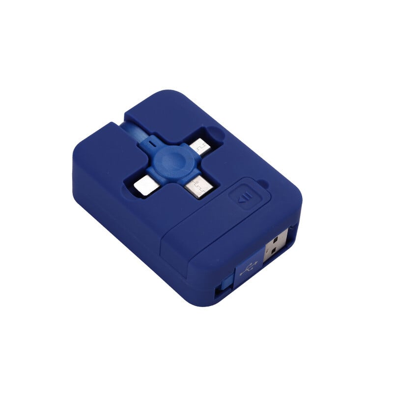 3-in-1 Charging & Data Cable – With Built-In Storage