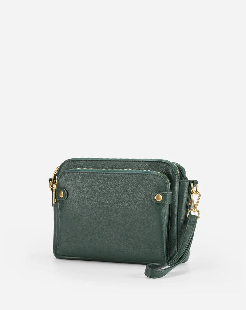 Crossbody Leather Shoulder Bags and Clutches